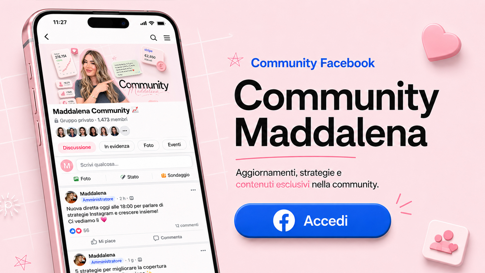 Community Esclusiva MADDALENA