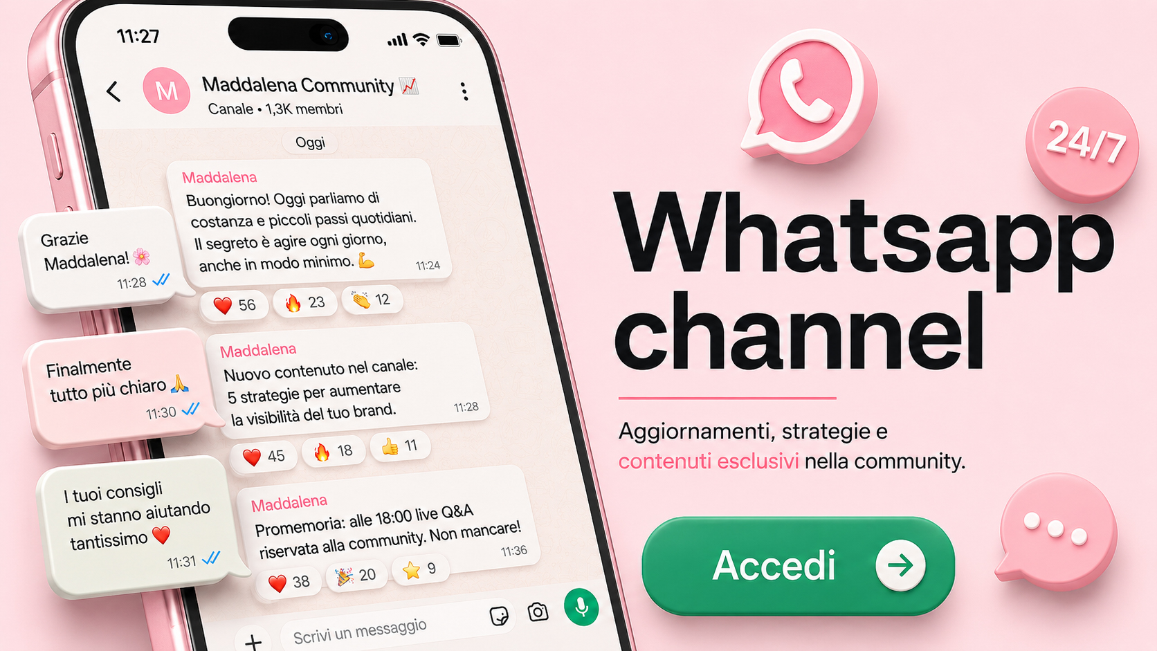 Community WhatsApp MADDALENA